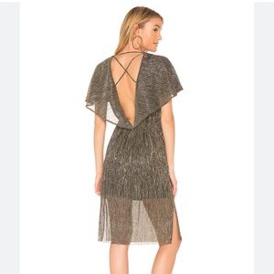 Halston Heritage V-neck slim dress